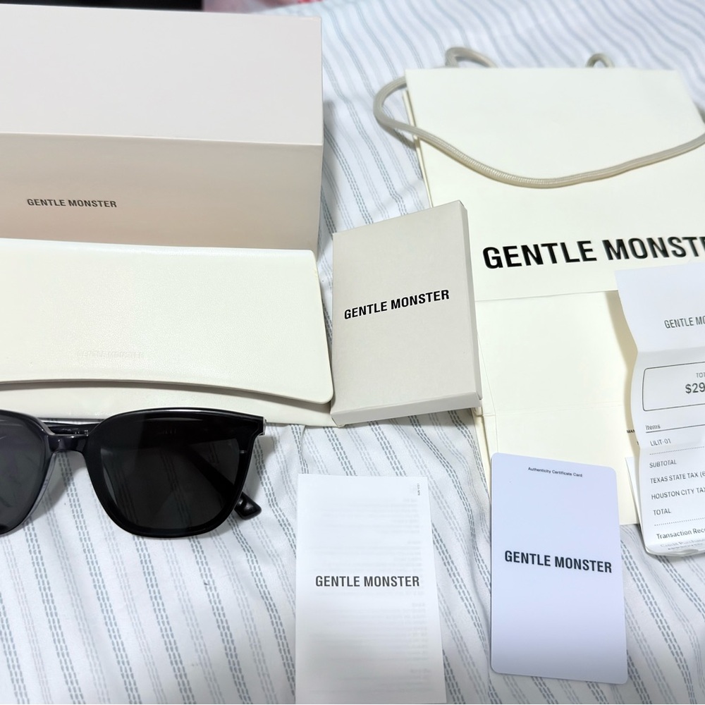 Gentle Monster Black Sunglasses